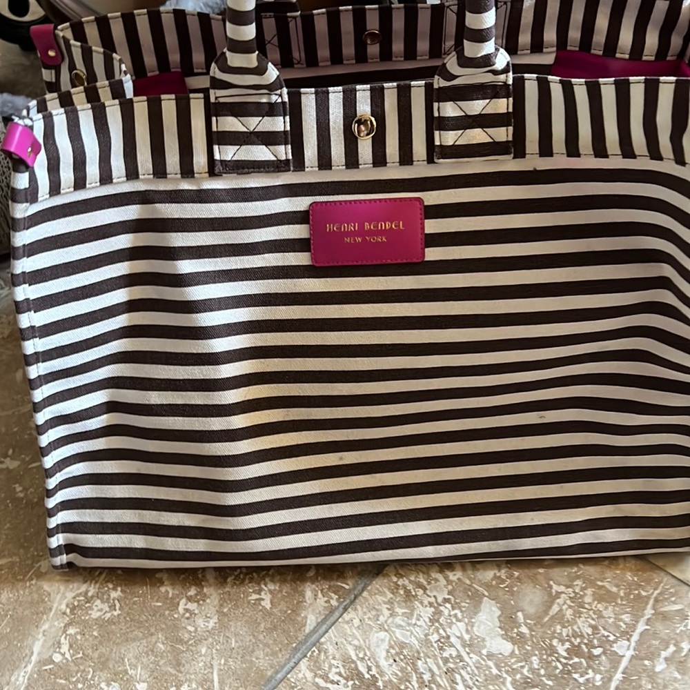 - Large Henri Bendel tote bag